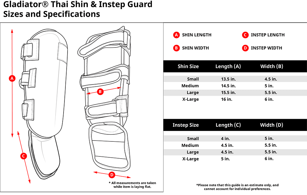 ProForce® Gladiator Thai Shin & Instep Guard