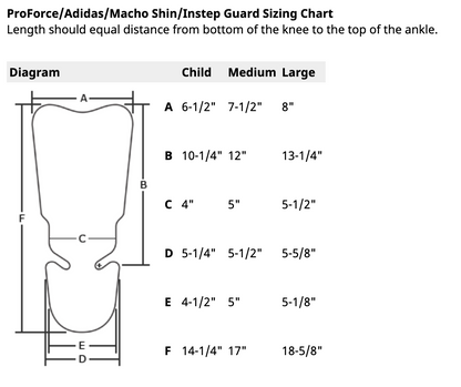 ProForce® II Leg Protector W/Instep Guard