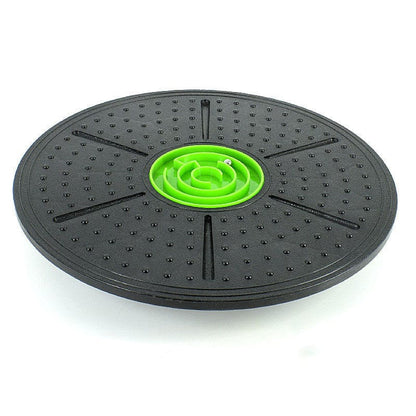 Yoga Balance Board, Wobble Board For Balance, Physical Therapy & Core Training- Exercise, Balance Stability Training (15 Inch) Midnight Fitness & Sports