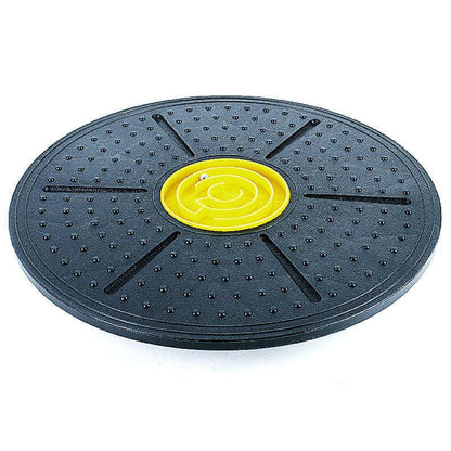 Yoga Balance Board, Wobble Board For Balance, Physical Therapy & Core Training- Exercise, Balance Stability Training (15 Inch) Midnight Fitness & Sports