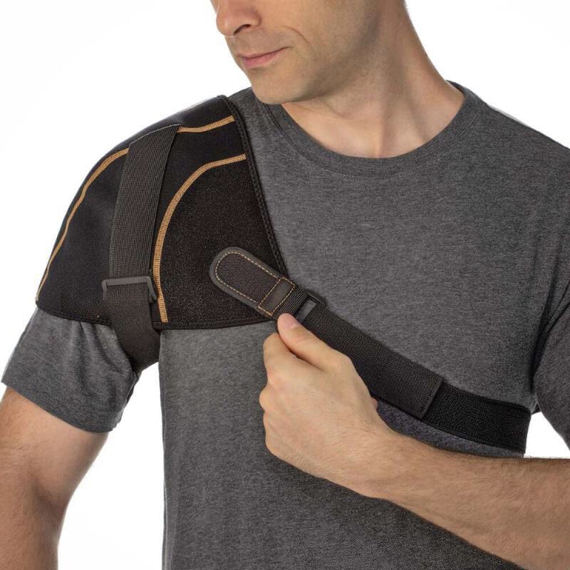 Shoulder Guards - Strained Shoulder Therapy Midnight Fitness & Sports