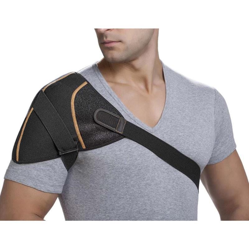 Shoulder Guards - Strained Shoulder Therapy Midnight Fitness & Sports