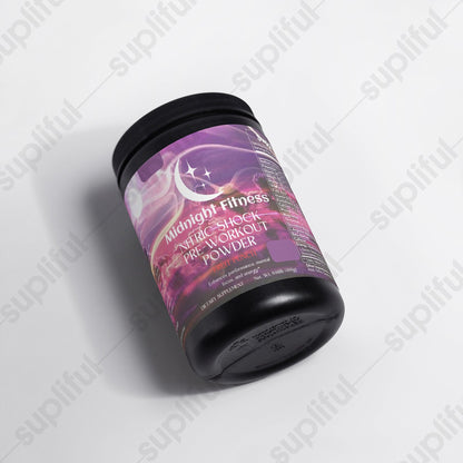 Nitric Shock Pre-Workout Powder (Fruit Punch) Midnight Fitness & Sports