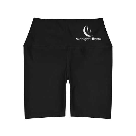 High Waisted Yoga Shorts Midnight Fitness Midnight Fitness & Sports