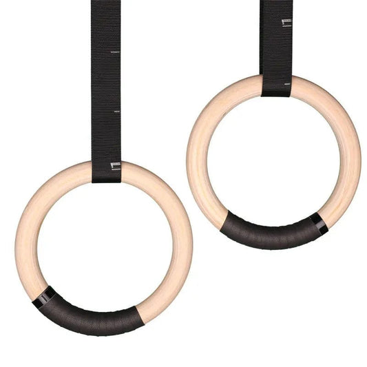 Birch Wood Fitness/Gymnastics Rings Midnight Fitness & Sports